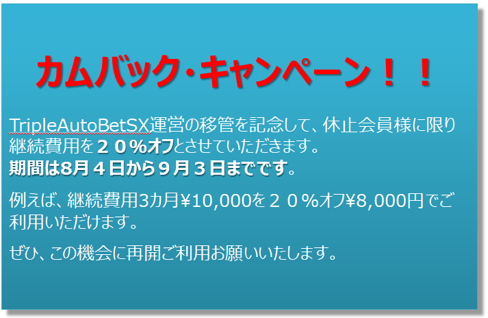 comback campain